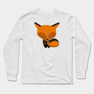 A (very) abstract fox Long Sleeve T-Shirt